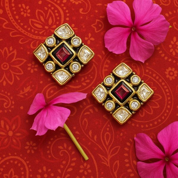 Kundan Studs - Image 2